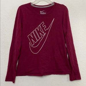 ✅Women Nike Long Sleeve Tee Shirt Size M